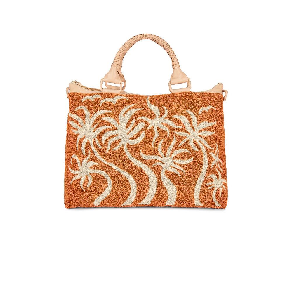 CLEOBELLA Breezy Palms Weekender Bag Moccasin NWT Sold Out